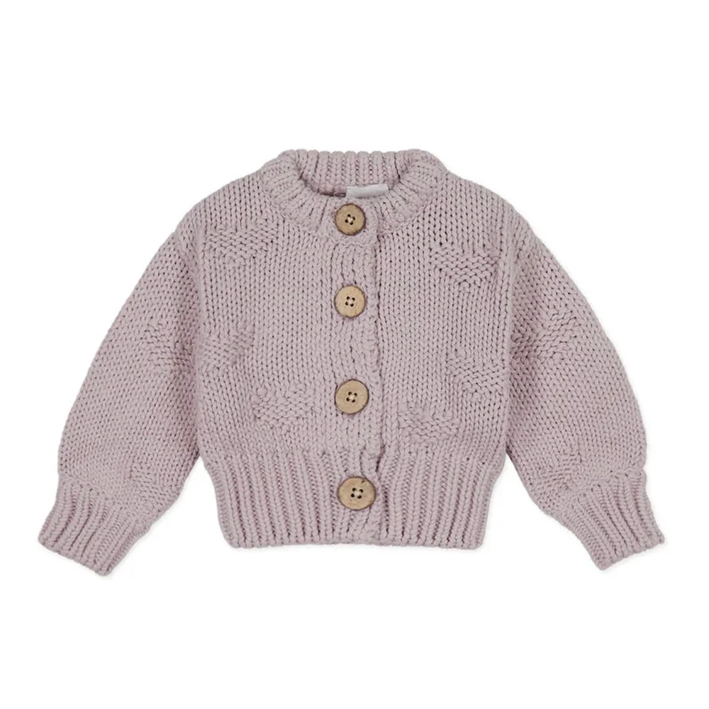 Jamie Kay Sienna Cardigan - Violet Tint