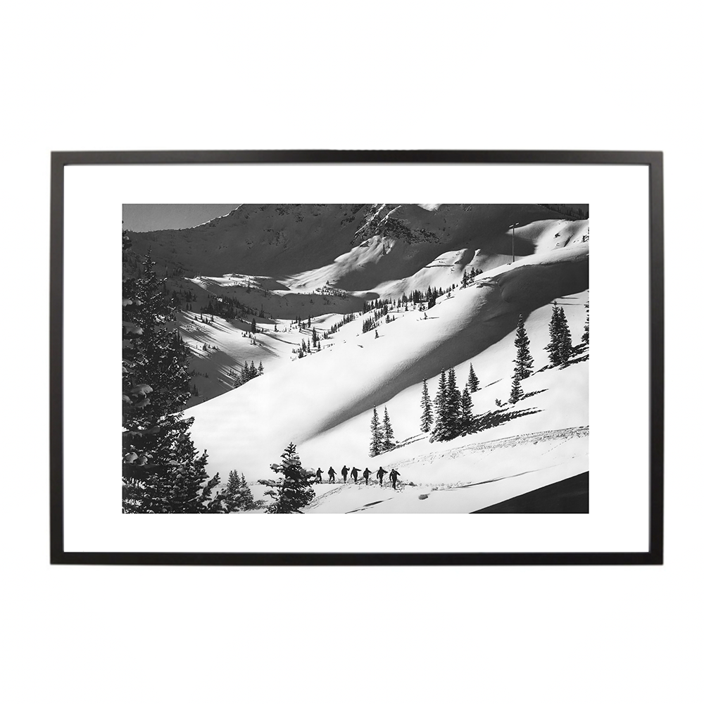 Art Print | Ski Mountain Landscape