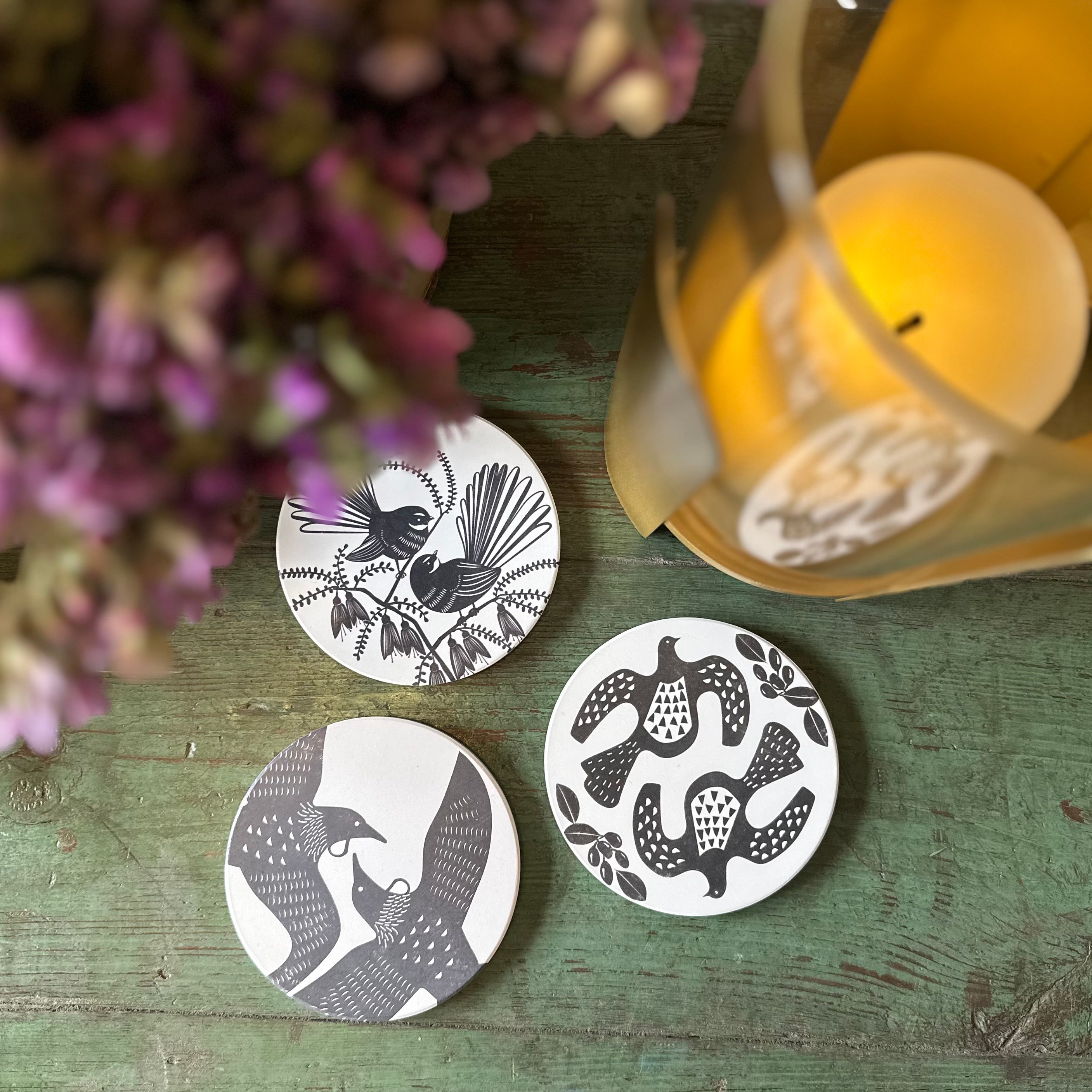 Coasters | Ceramic NZ Bird