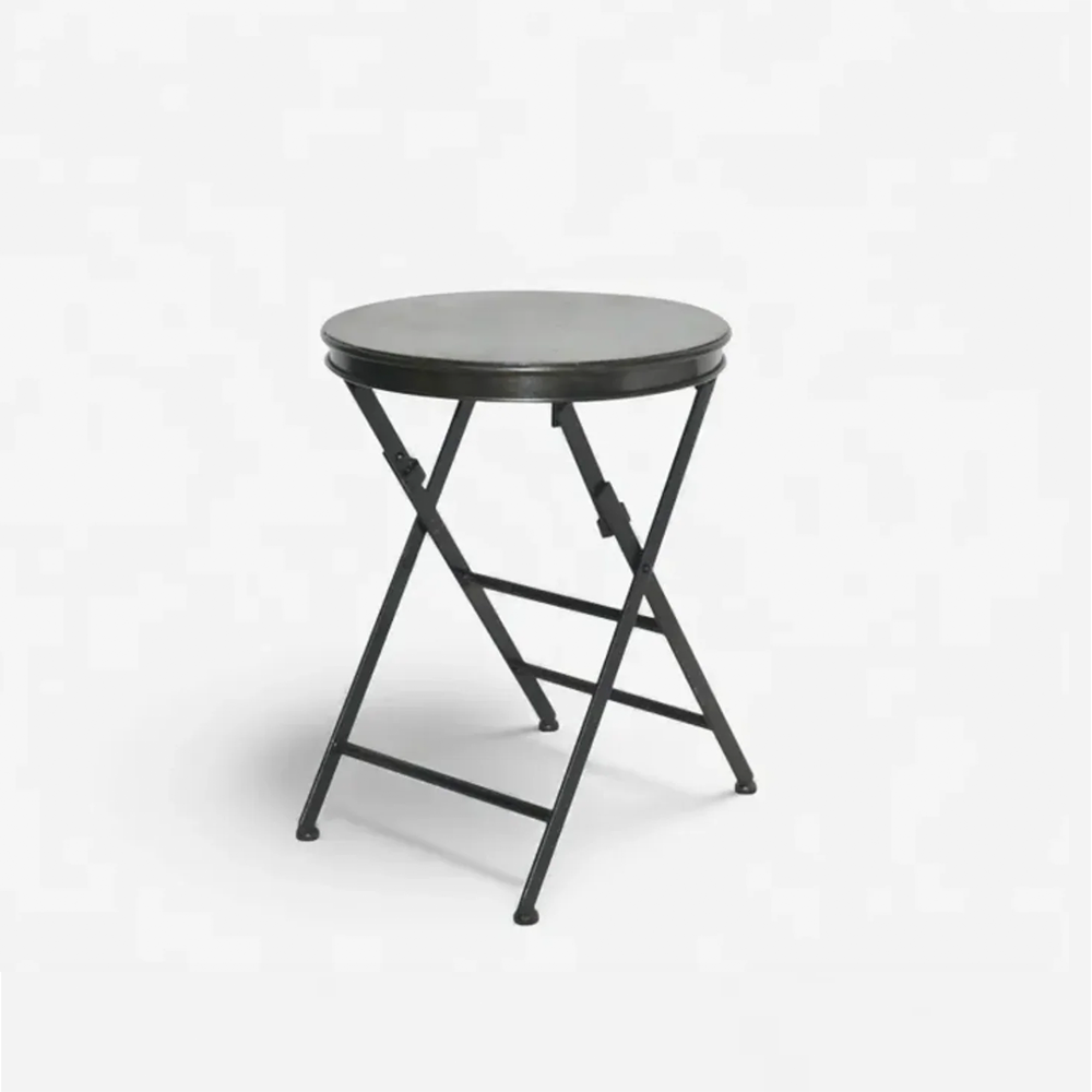 Side Tables | Black Iron Folding