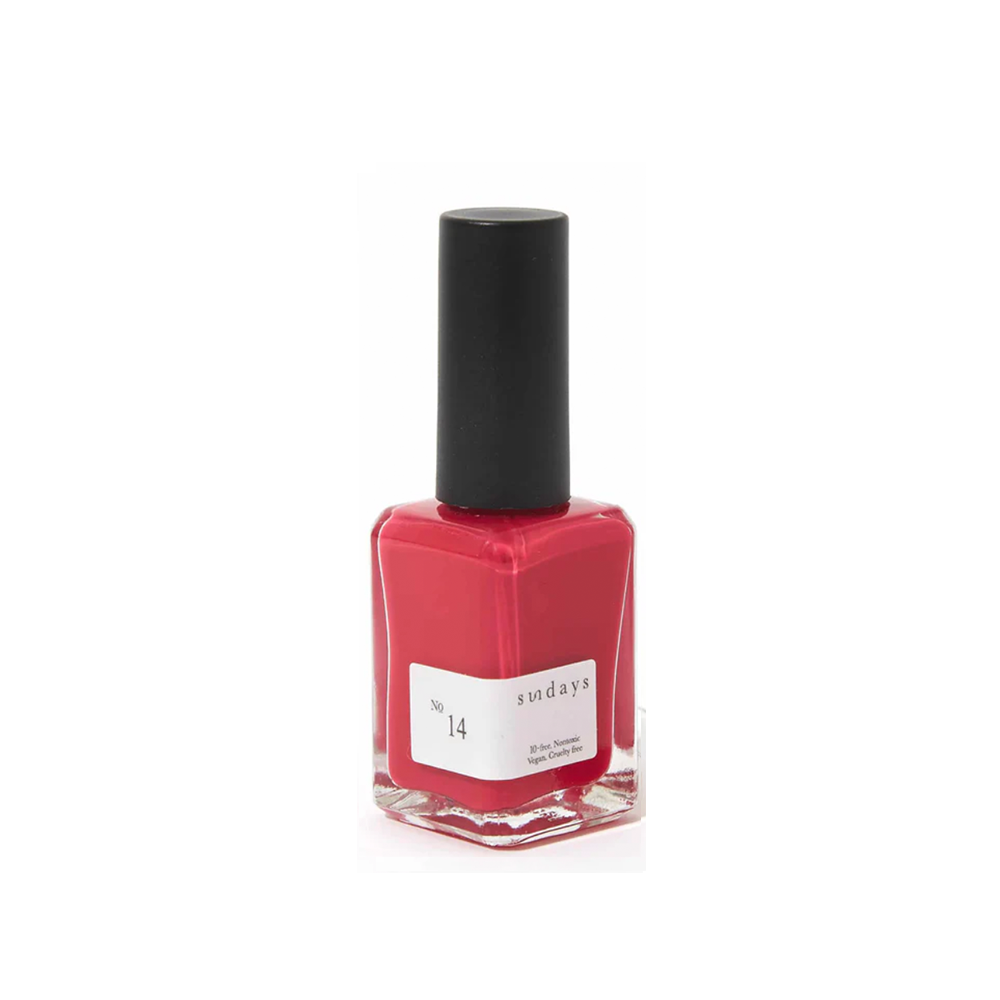 Sunday's Nail Polish | Raspberry Red No14