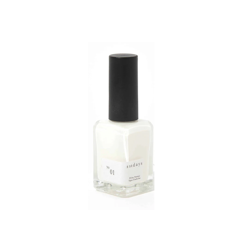 Sunday's Nail Polish | White No1