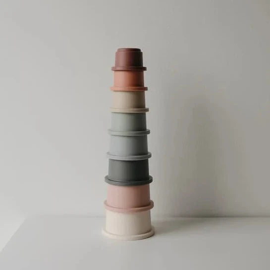 Mushie | Stacking Cups Toy