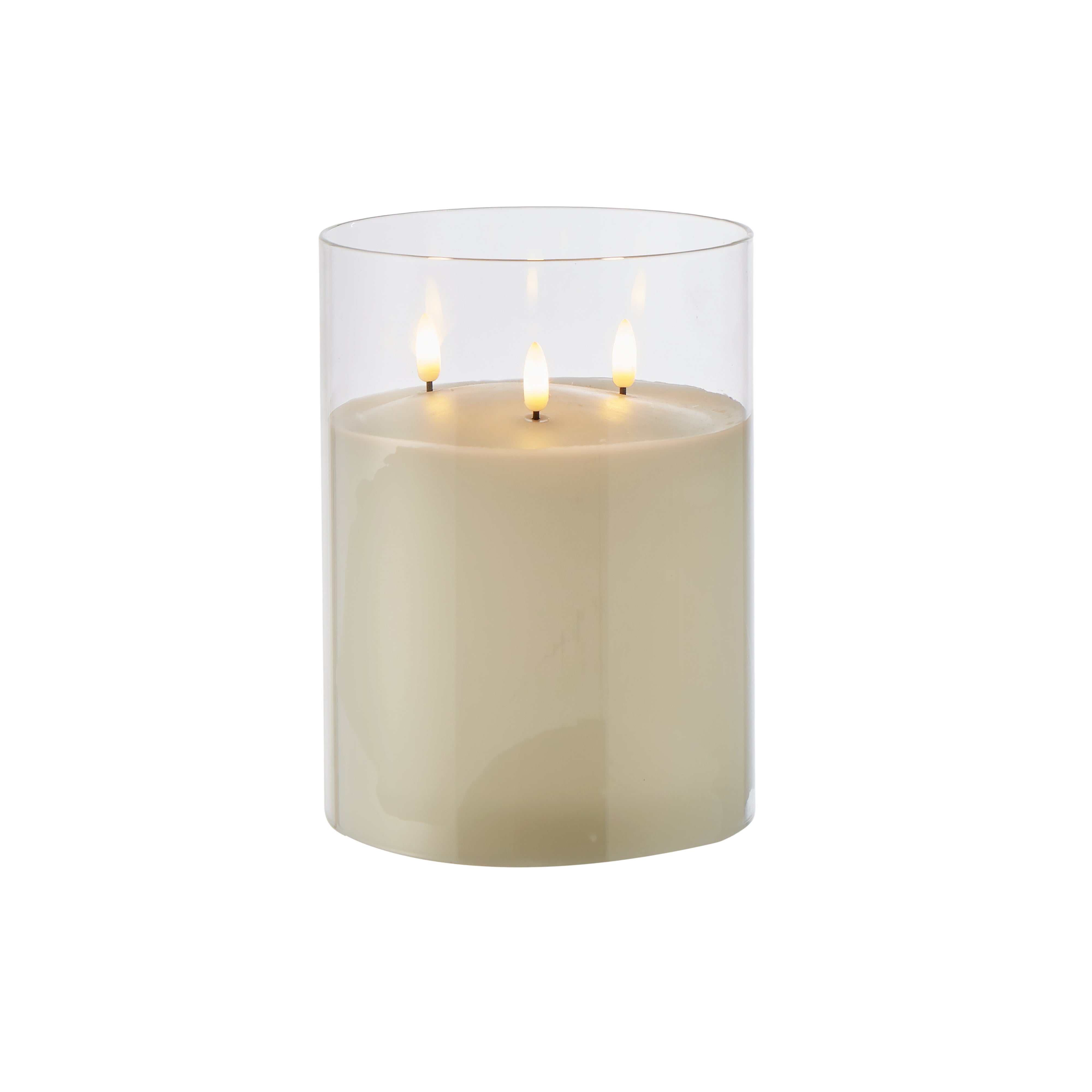 Candle | LED Wax in Glass - 3 Sizes