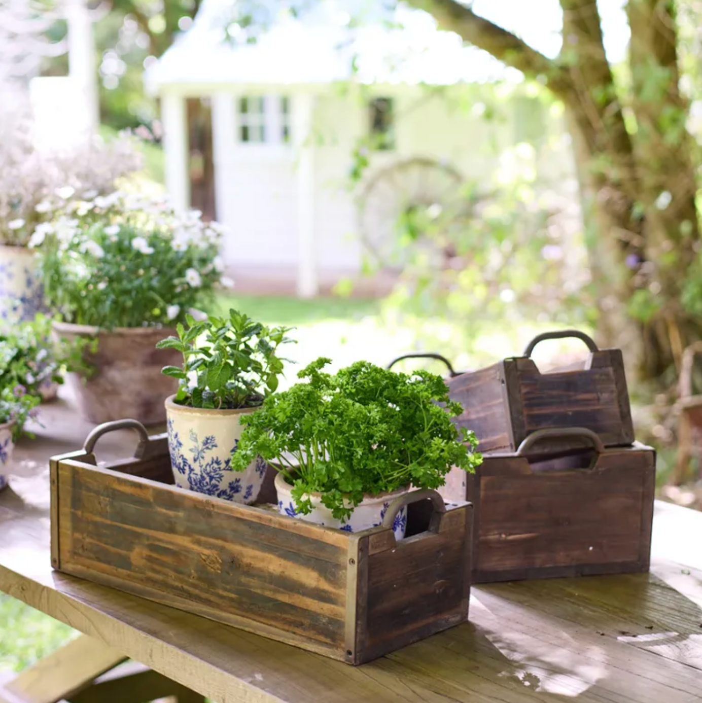 Wooden Box | Storage or Planter