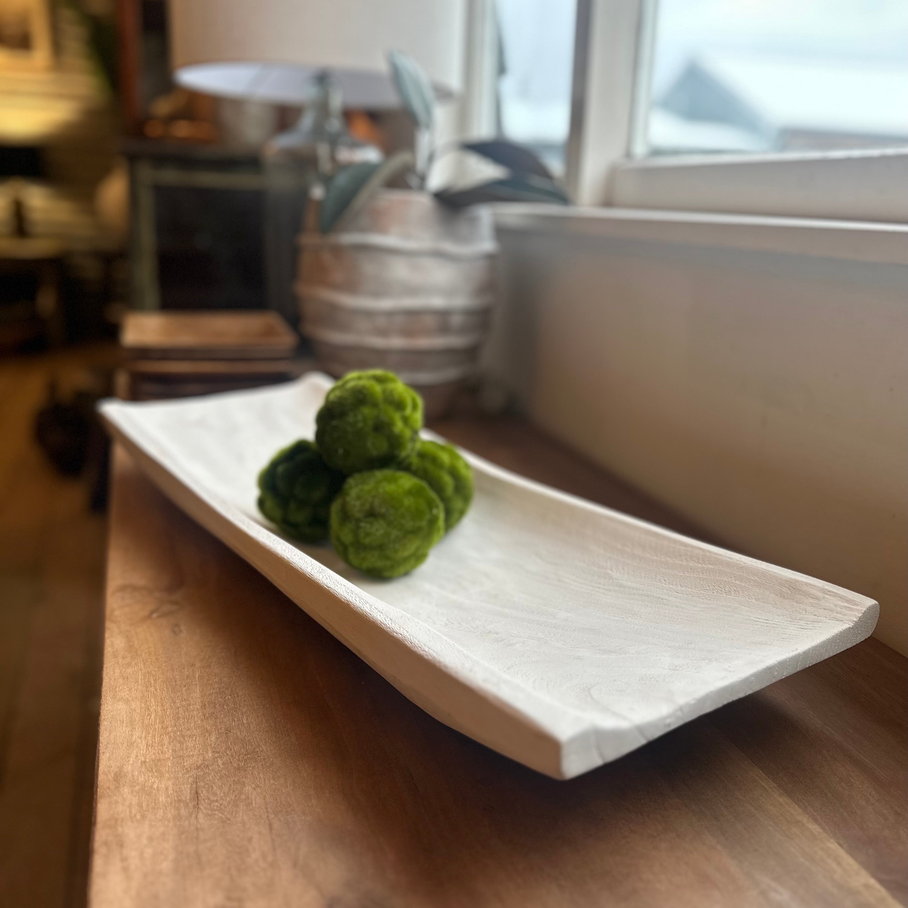 Tray | Wooden White