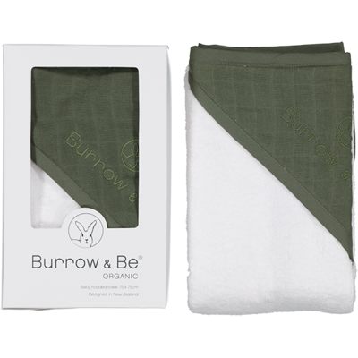 Burrow & Be | Hooded Baby Towel
