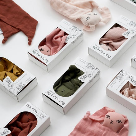 Burrow & Be | Muslin Bunny Comforter