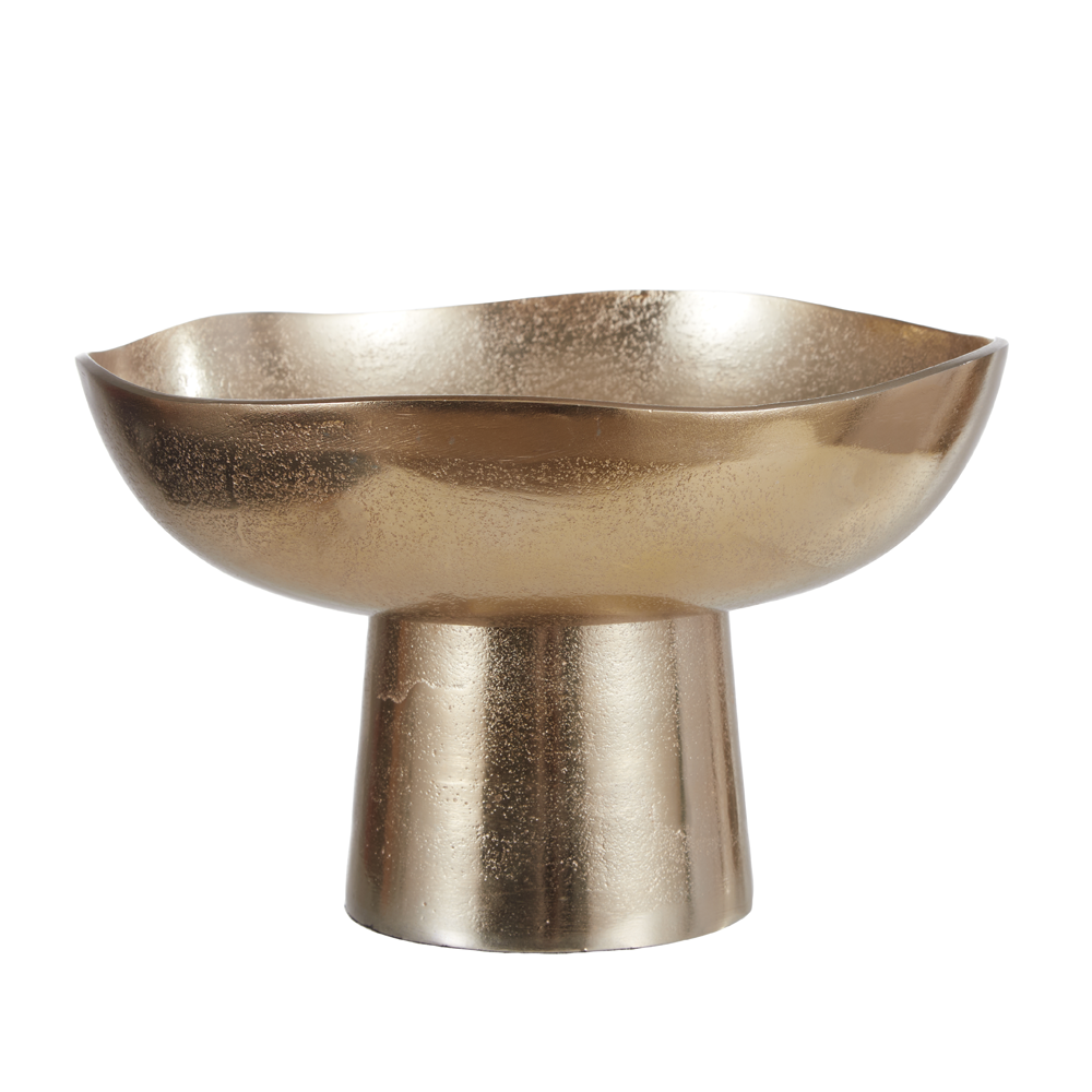 Bowl | Gold Footed Organic finish